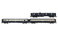 Arnold HN4491 - N - 3-tlg. Set Personenwagen Edelweiss Pullman Express, CIWL, Ep. II -Set 2